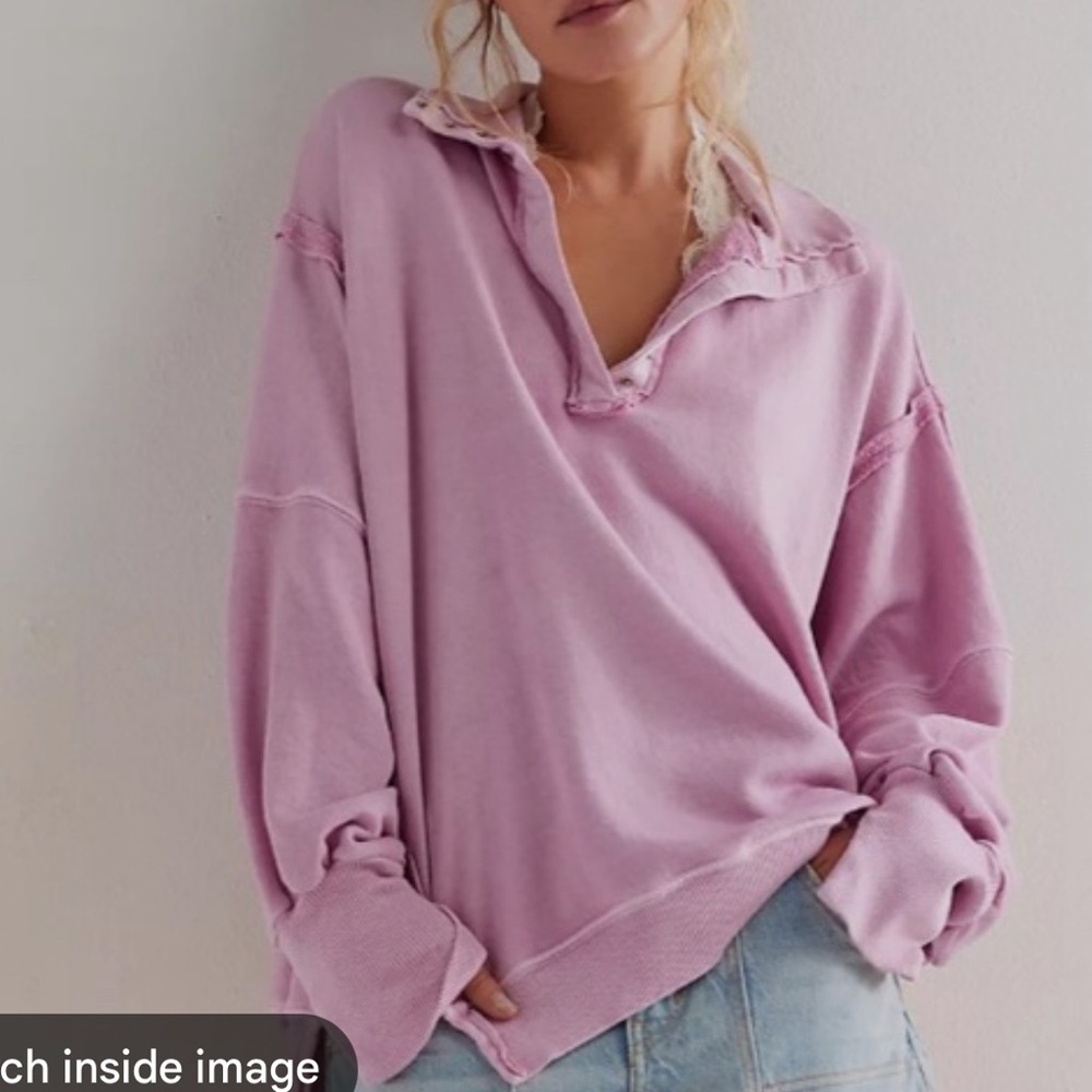 free people We The Free Camden Henley Sweatshirt